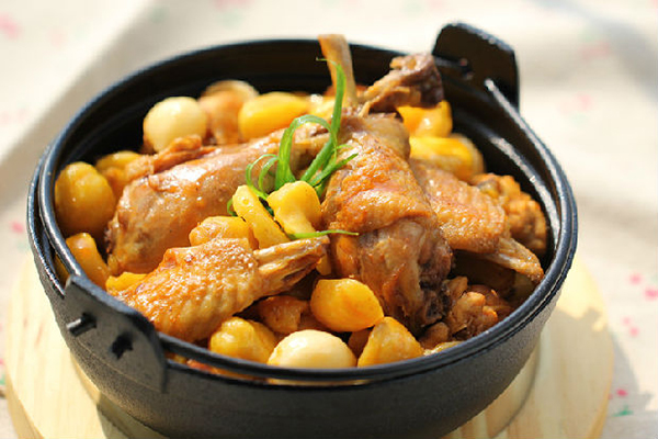 gà hầm tam thất